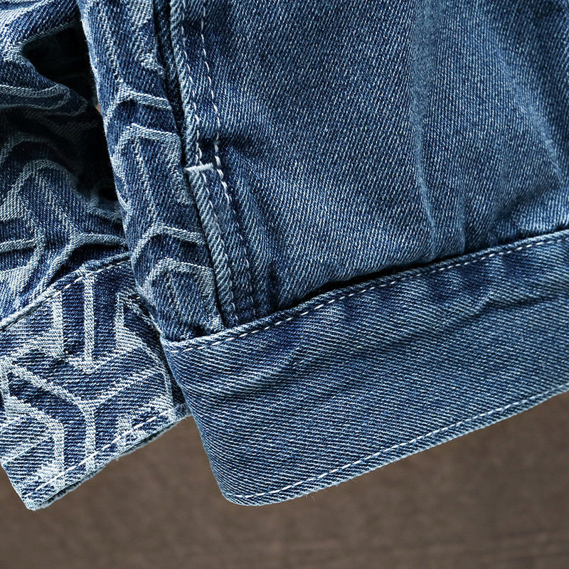 Veste en Jean Vintage Skyline