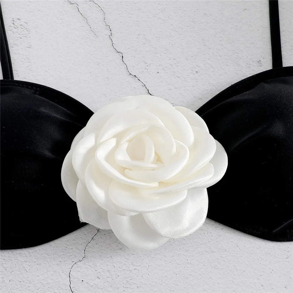 Flower Bandeau Bikini - Vinton Classics