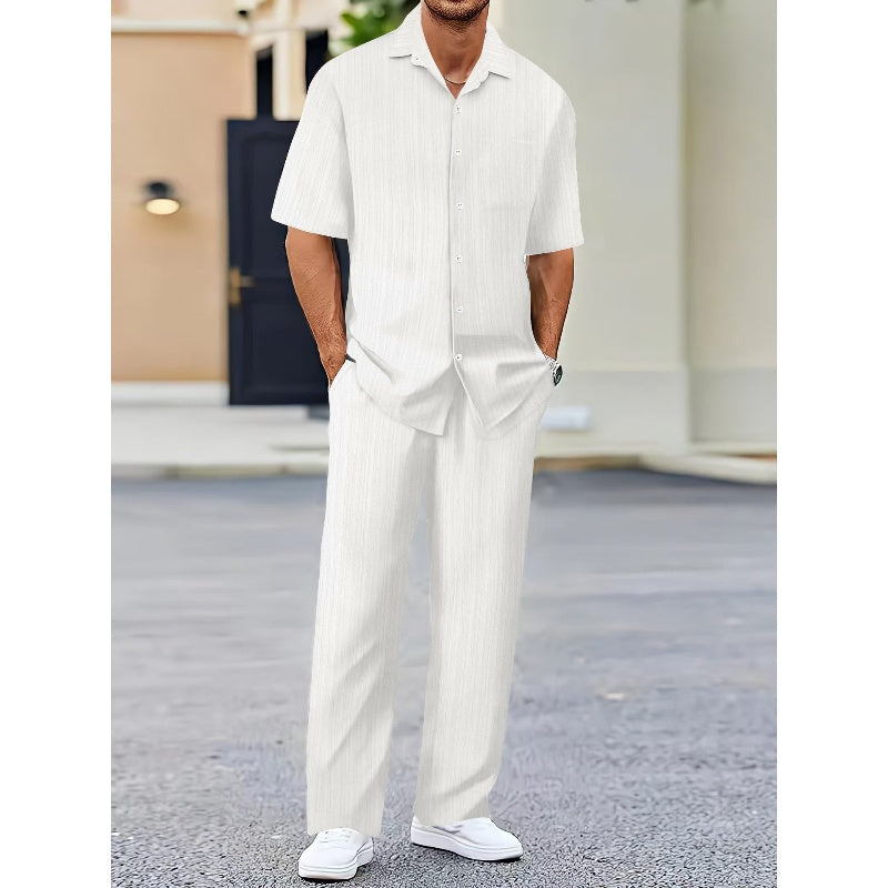 Damoted Man: Colle and Pants in Liege Collar and Pants