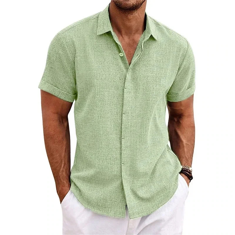 Chemise d’été en lin Luca