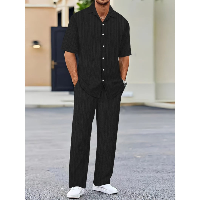 Damoted Man: Colle and Pants in Liege Collar and Pants