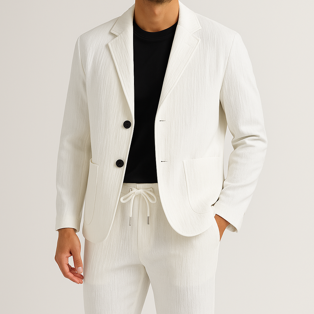 Ensemble blazer en lin Alvari