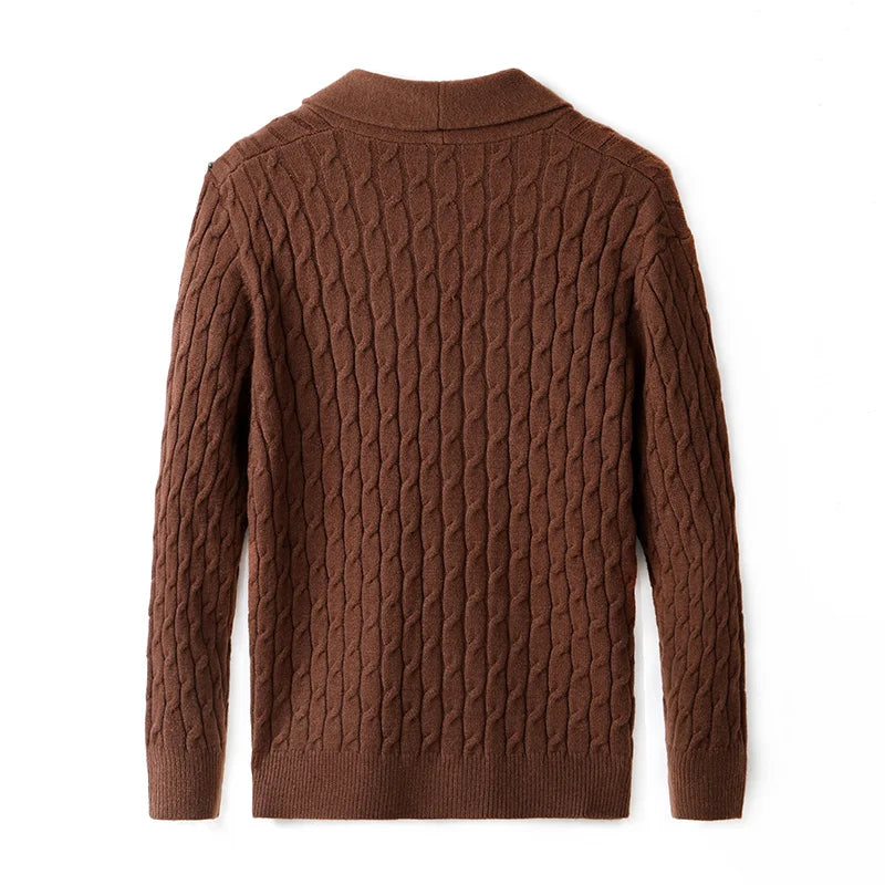 Cardigan en Laine de Luxe Ashford
