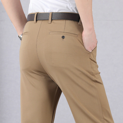 【🔥Precio más bajo de hoy】Pantalones clásicos de alta elasticidad para hombre 