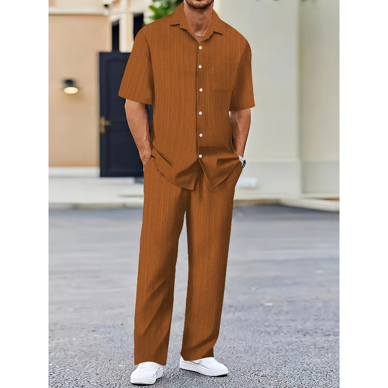Damoted Man: Colle and Pants in Liege Collar and Pants