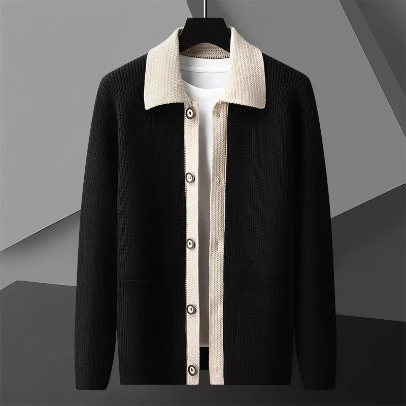 Veste en Maille Gaufrée Halberg