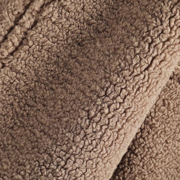 Veste en Cuir Doublée de Shearling Mojave