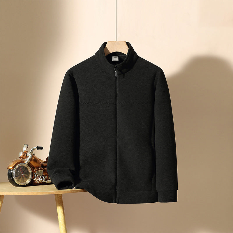 Vestes d'hiver chaudes à fermeture éclair pour hommes