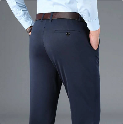 【🔥Precio más bajo de hoy】Pantalones clásicos de alta elasticidad para hombre 