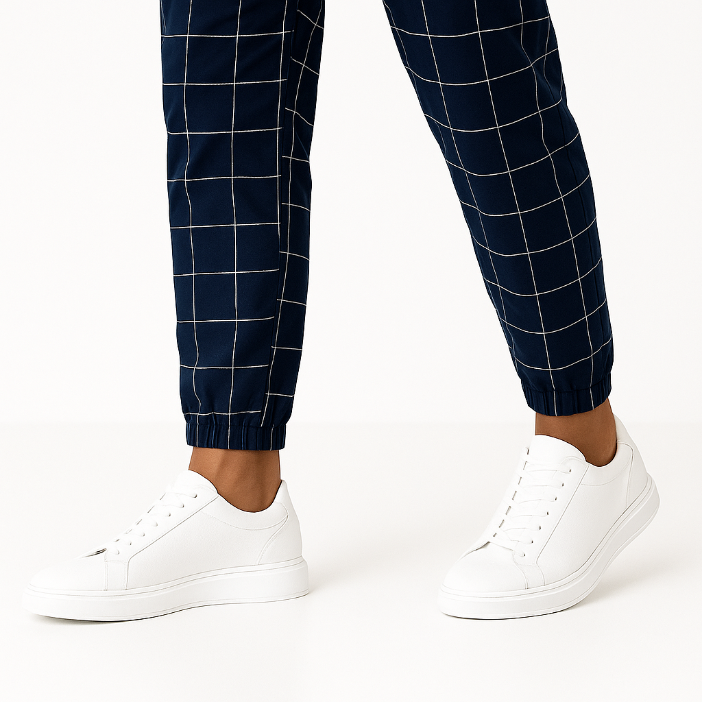 Pantalon à carreaux Kairo