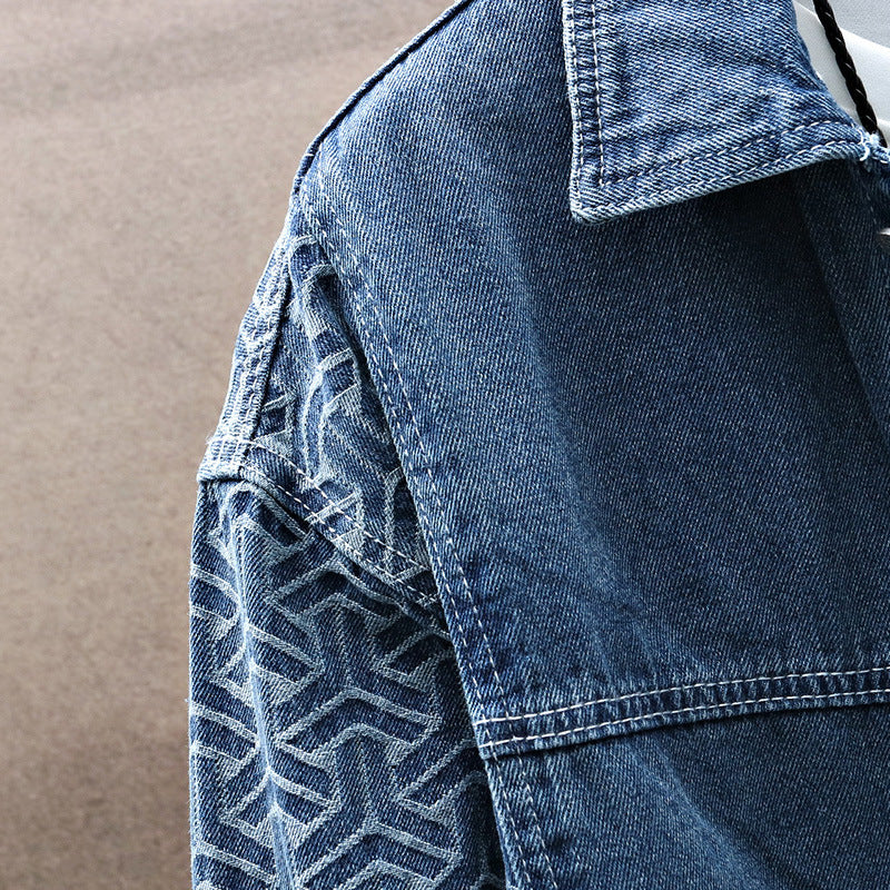Veste en Jean Vintage Skyline
