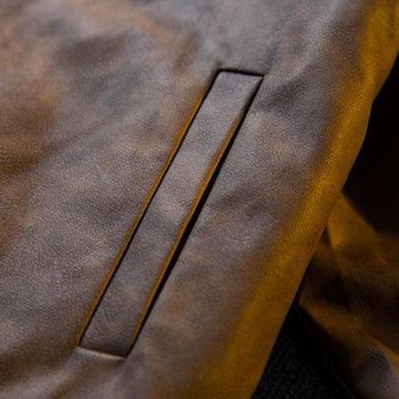 Veste en Cuir Suédé Mojave