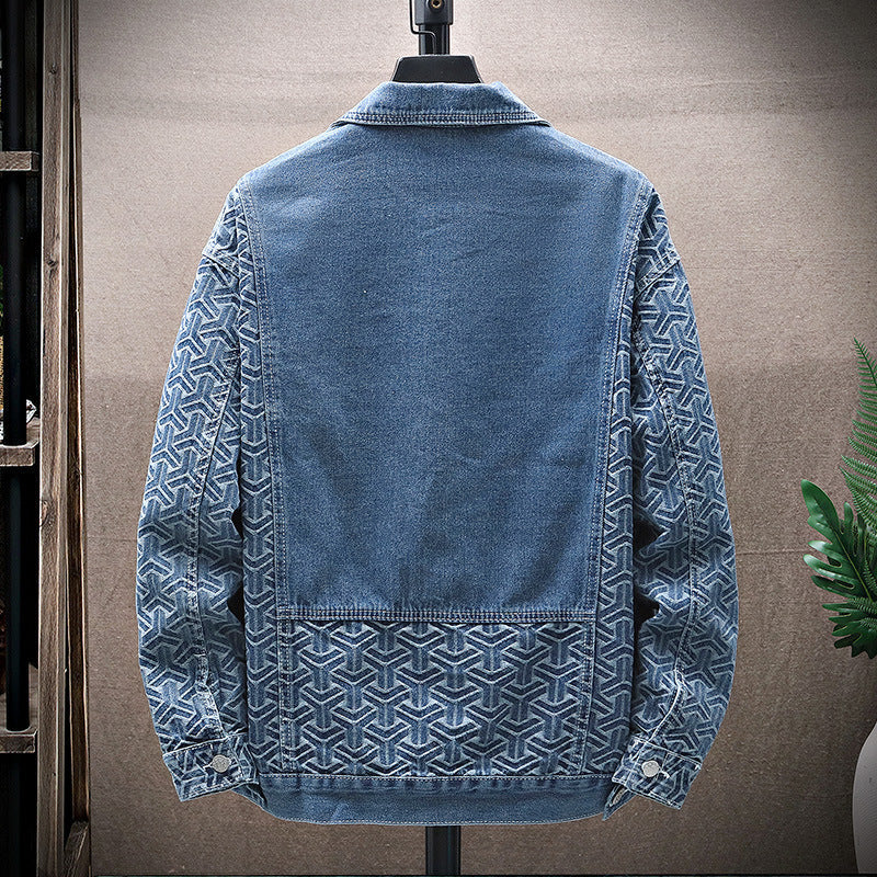 Veste en Jean Vintage Skyline