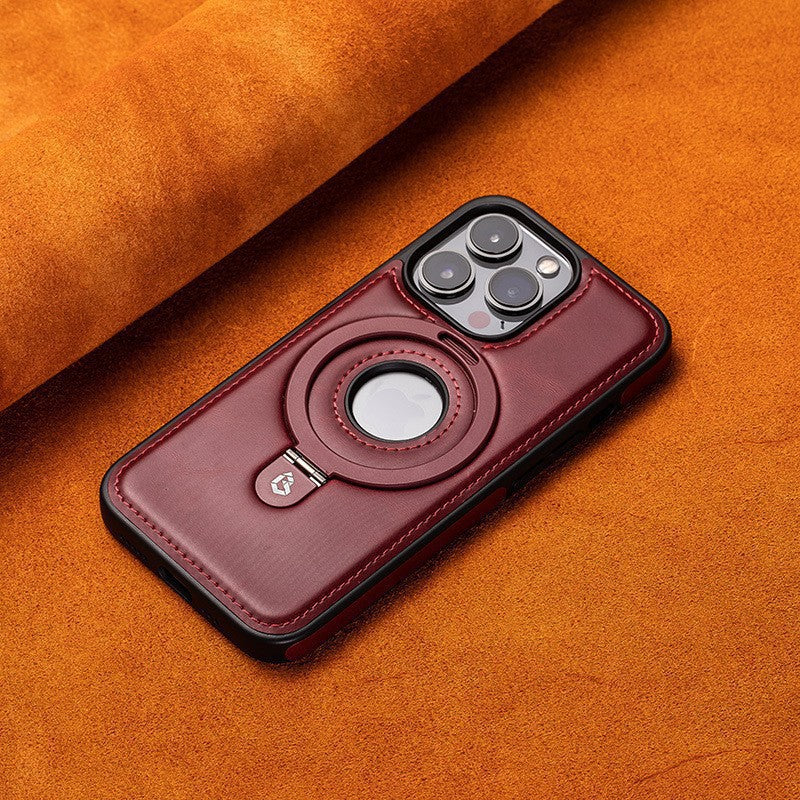 Funda blindada de cuero premium con soporte – Vinton Classics