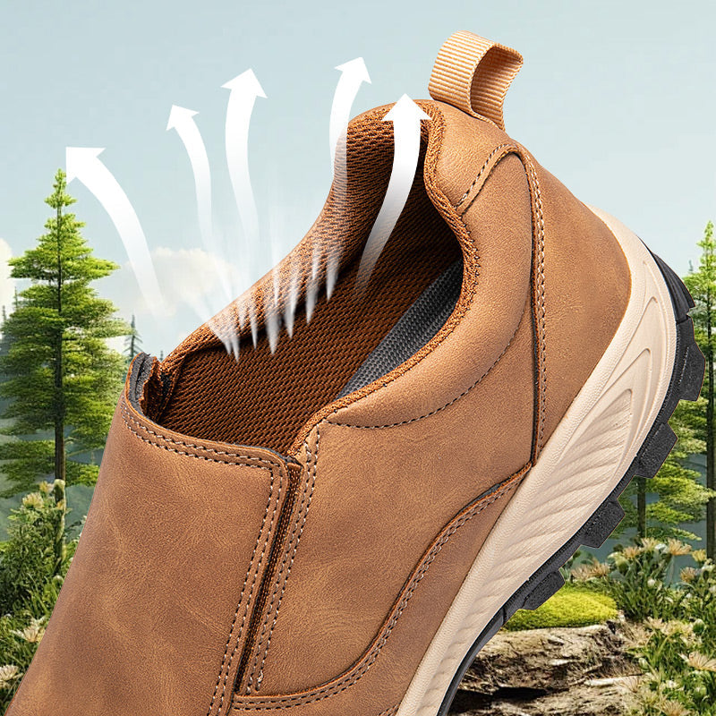 Chaussure de randonnée extérieure pour hommes confortable et respirante avec soutien de la voûte plantaire