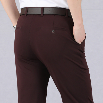【🔥Precio más bajo de hoy】Pantalones clásicos de alta elasticidad para hombre 