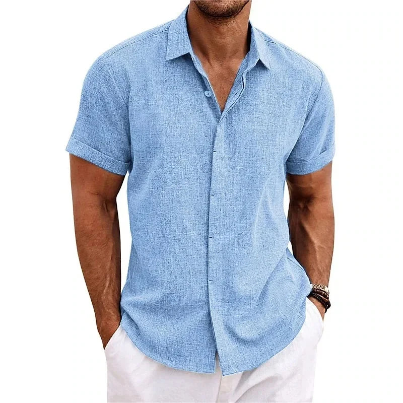 Chemise d’été en lin Luca