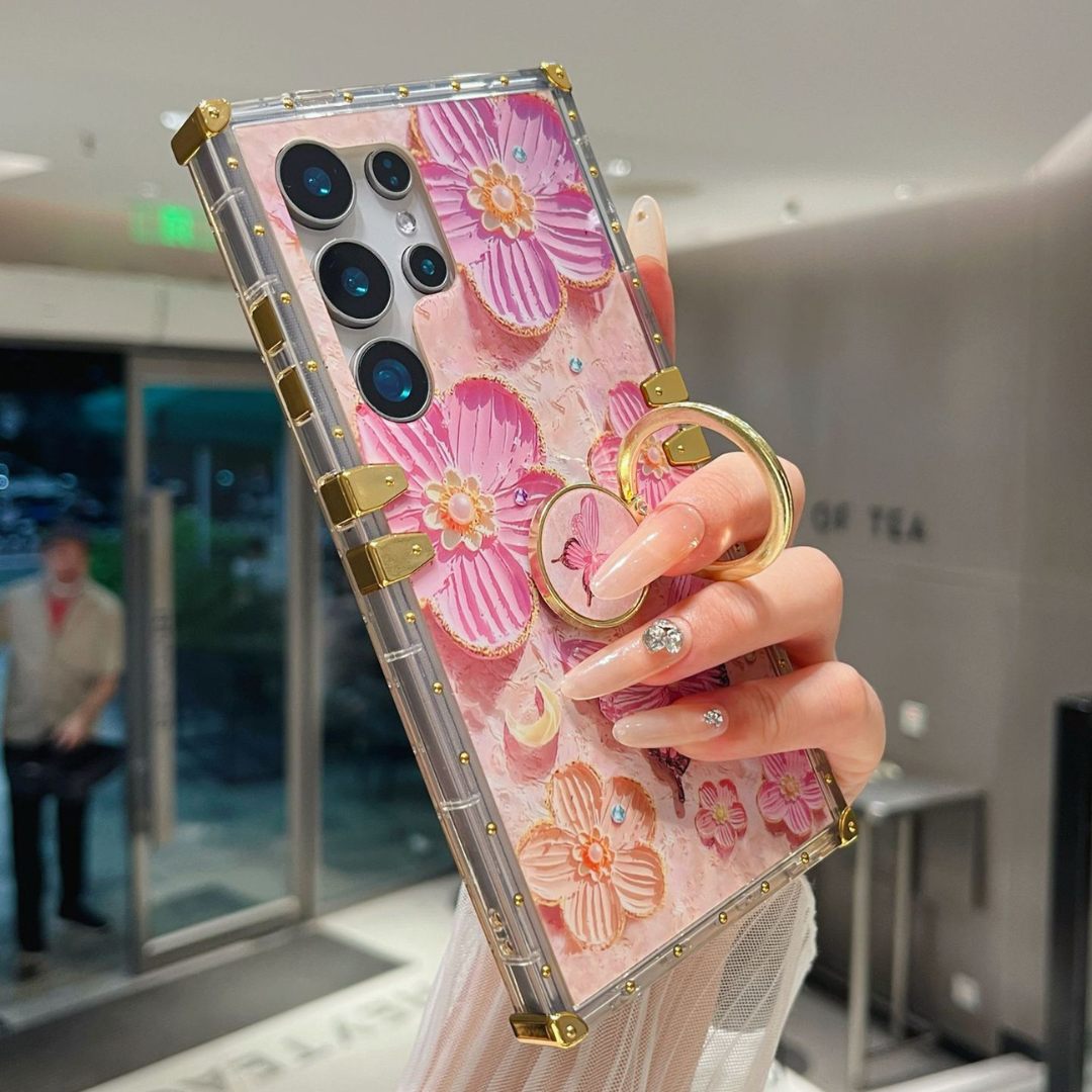 Funda Encanto Floral con Soporte - Vinton Classics