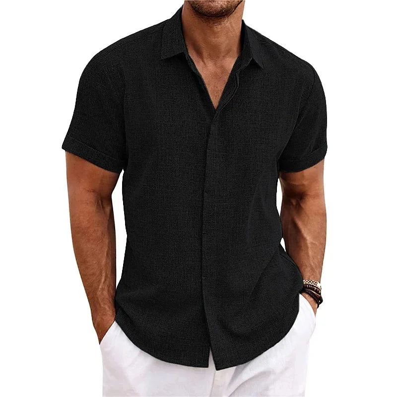 Chemise d’été en lin Luca