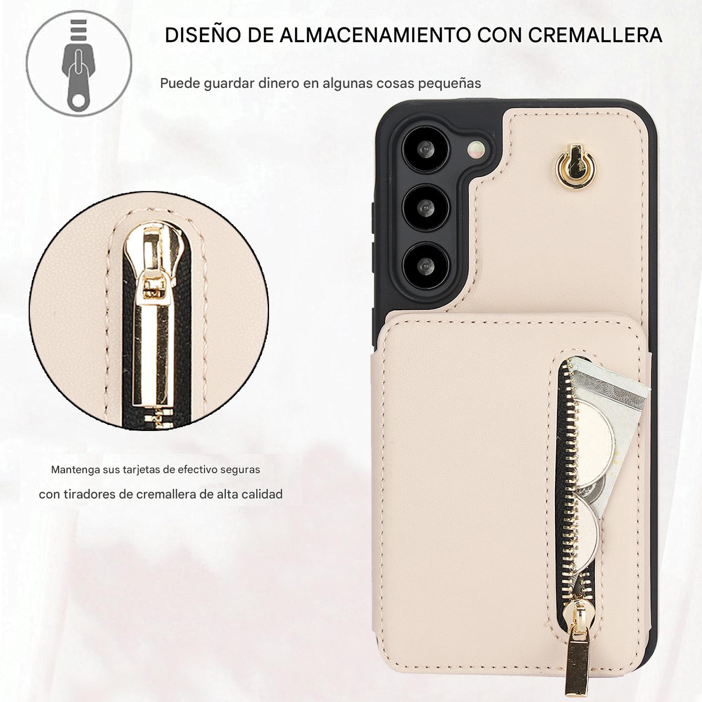 Funda de Cuero con Cartera y Bandolera - Vinton Classics