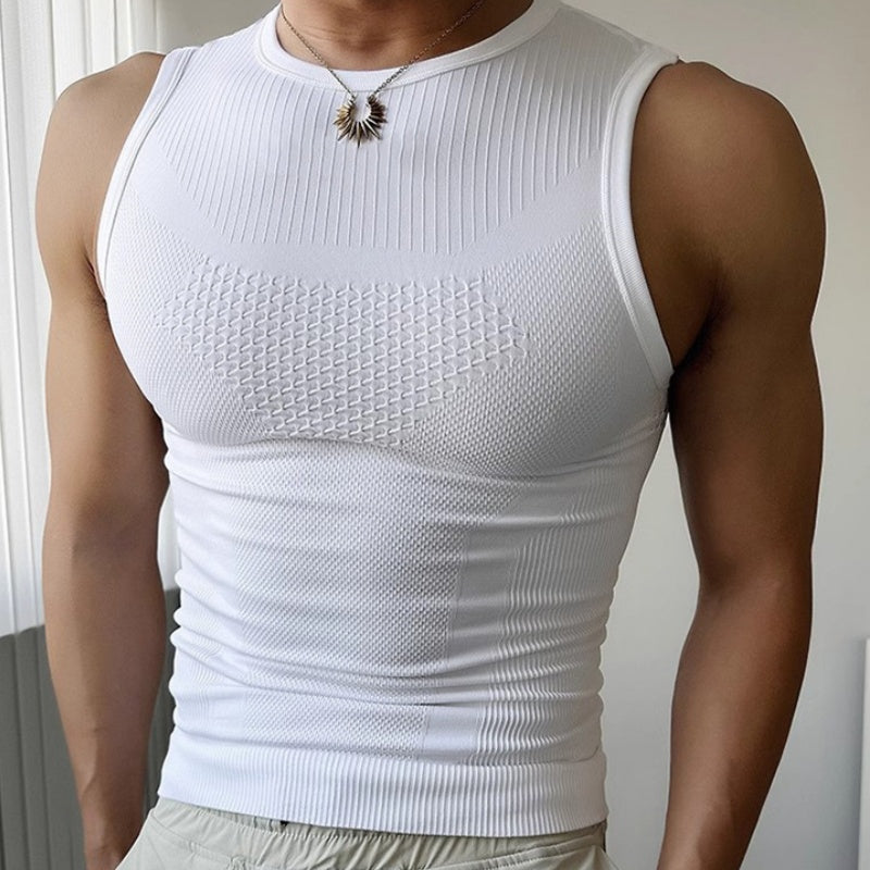 Débardeur Athletic Compression sans manches pour hommes--offre spéciale limitée dans le temps pack de trois