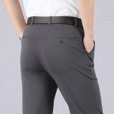 【🔥Precio más bajo de hoy】Pantalones clásicos de alta elasticidad para hombre 