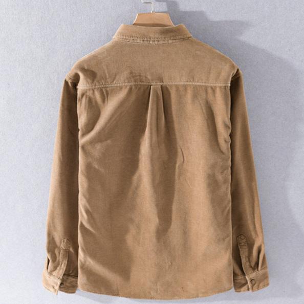 Veste en Velours Côtelé Doublée Polaire Kuma