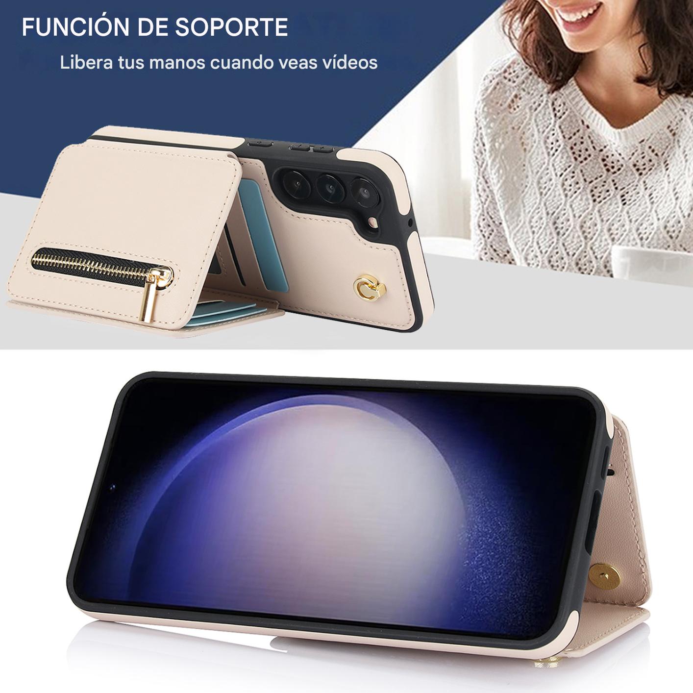 Funda de Cuero con Cartera y Bandolera - Vinton Classics