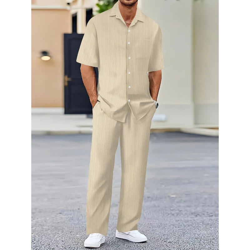 Damoted Man: Colle and Pants in Liege Collar and Pants