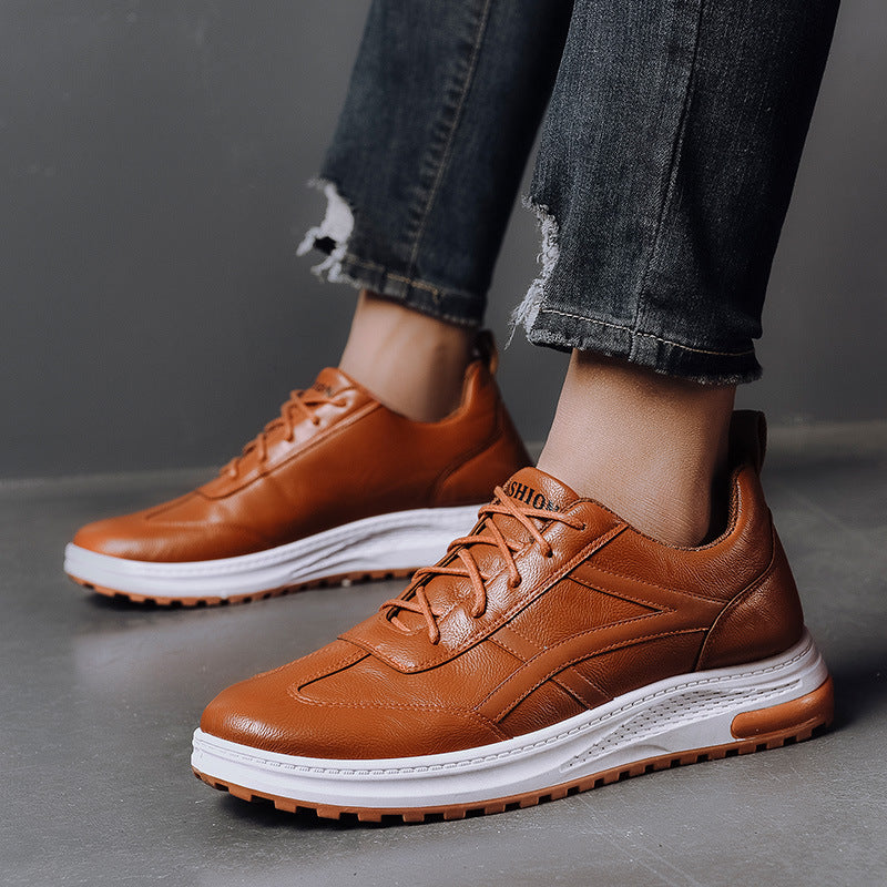 Sneakers Urbain Alpha Cuir – Vinton Classics