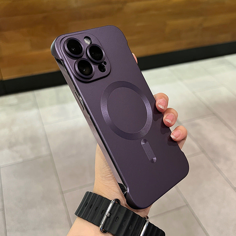 Coque iPhone MagSafe Aura Métallisée - Vinton Classics