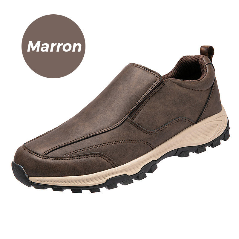 Chaussure de randonnée extérieure pour hommes confortable et respirante avec soutien de la voûte plantaire