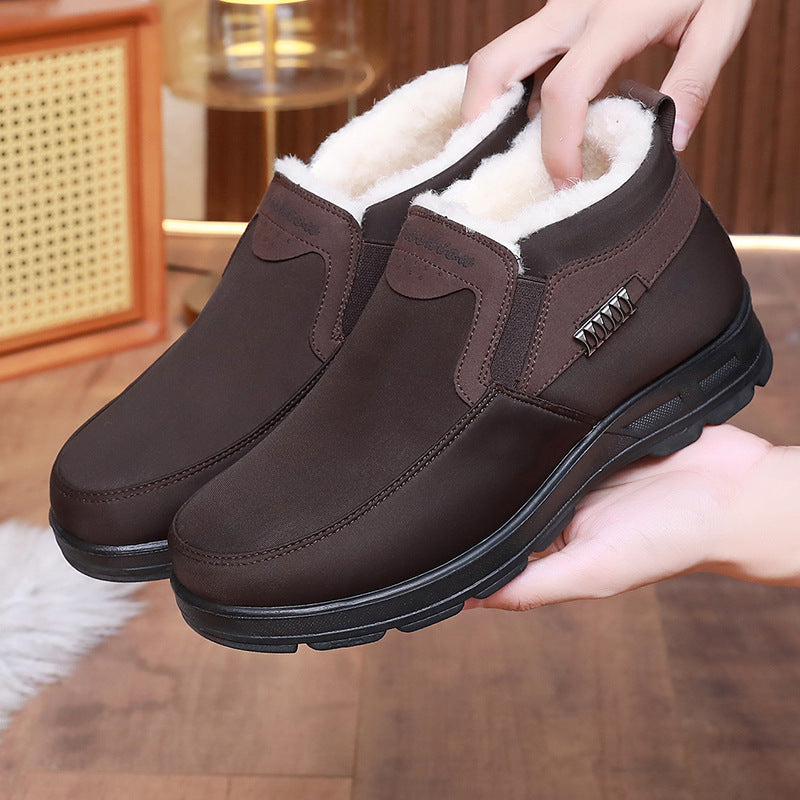 Chaussures d'Hiver à Enfiler pour Hommes
