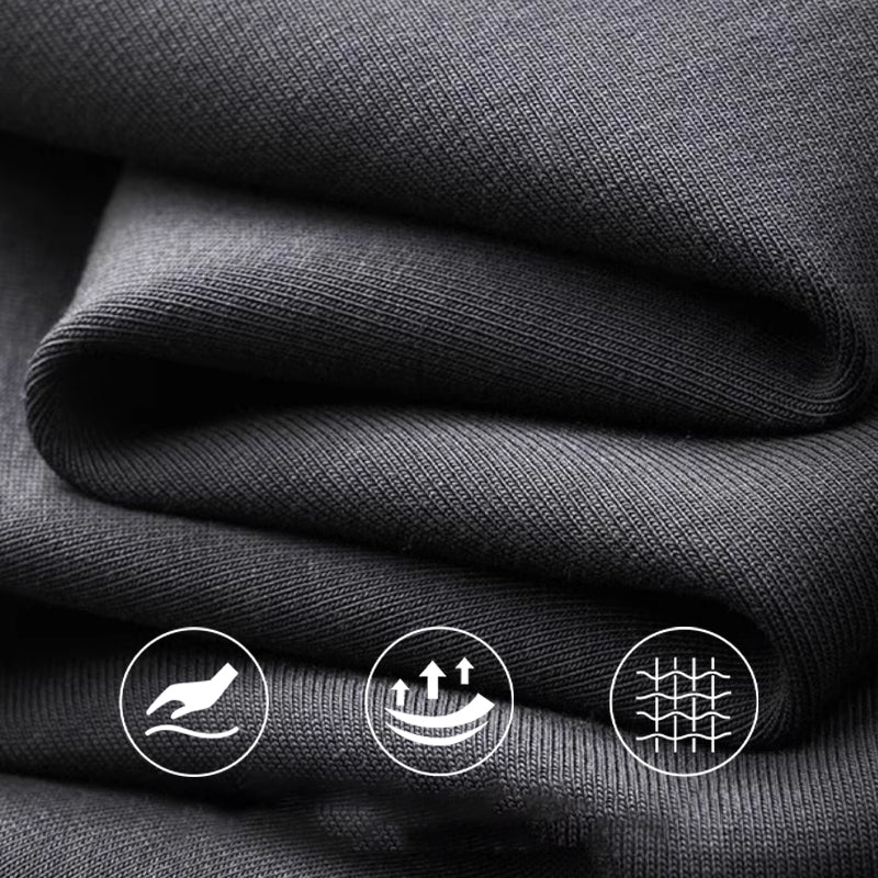 Camisa de sudadera y pantalones con cremallera tendencia para hombres