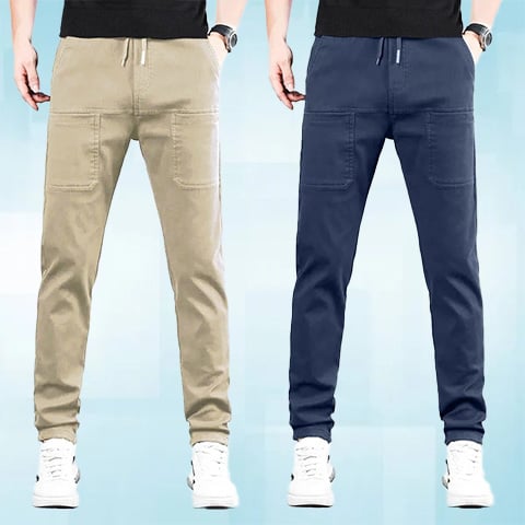 50% DE RÉDUCTION🥰 MultiPants - Pantalon cargo résistant avec une grande élasticité et plusieurs poches