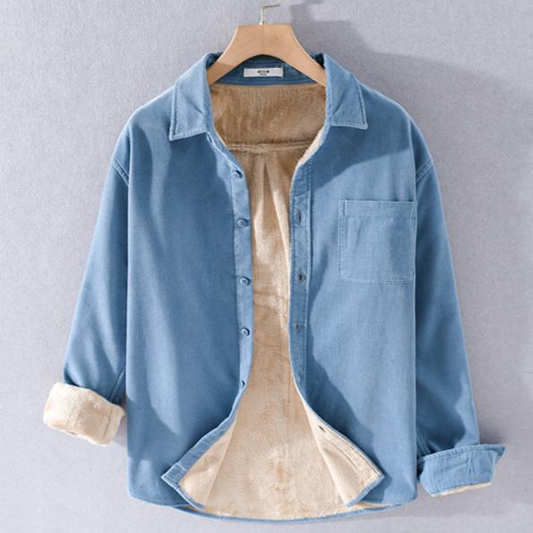 Veste en Velours Côtelé Doublée Polaire Kuma