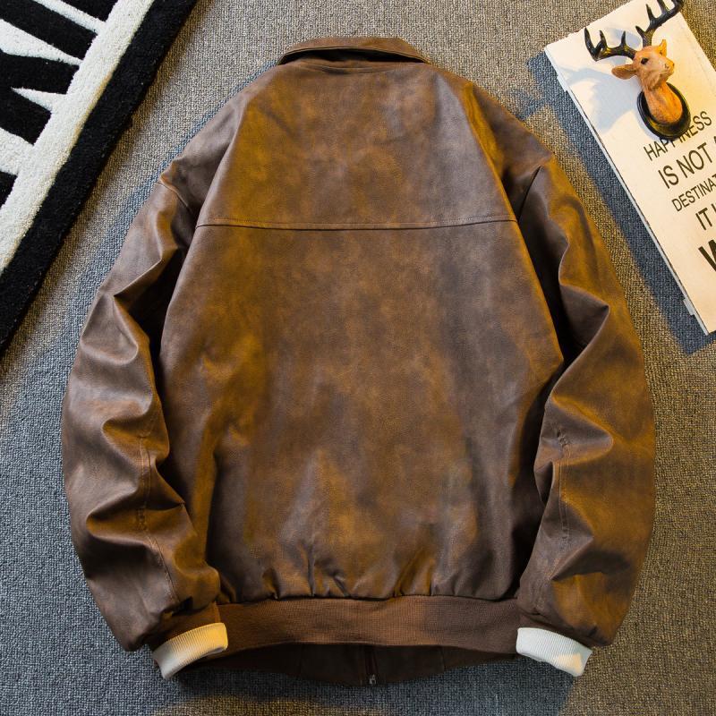 Veste en Cuir Suédé Mojave