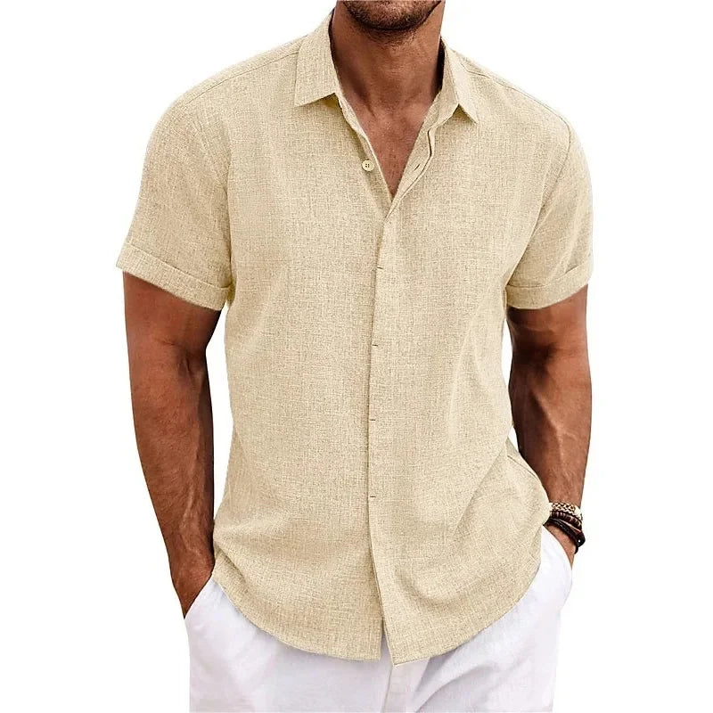 Chemise d’été en lin Luca