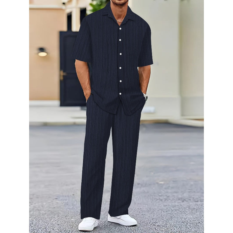 Damoted Man: Colle and Pants in Liege Collar and Pants