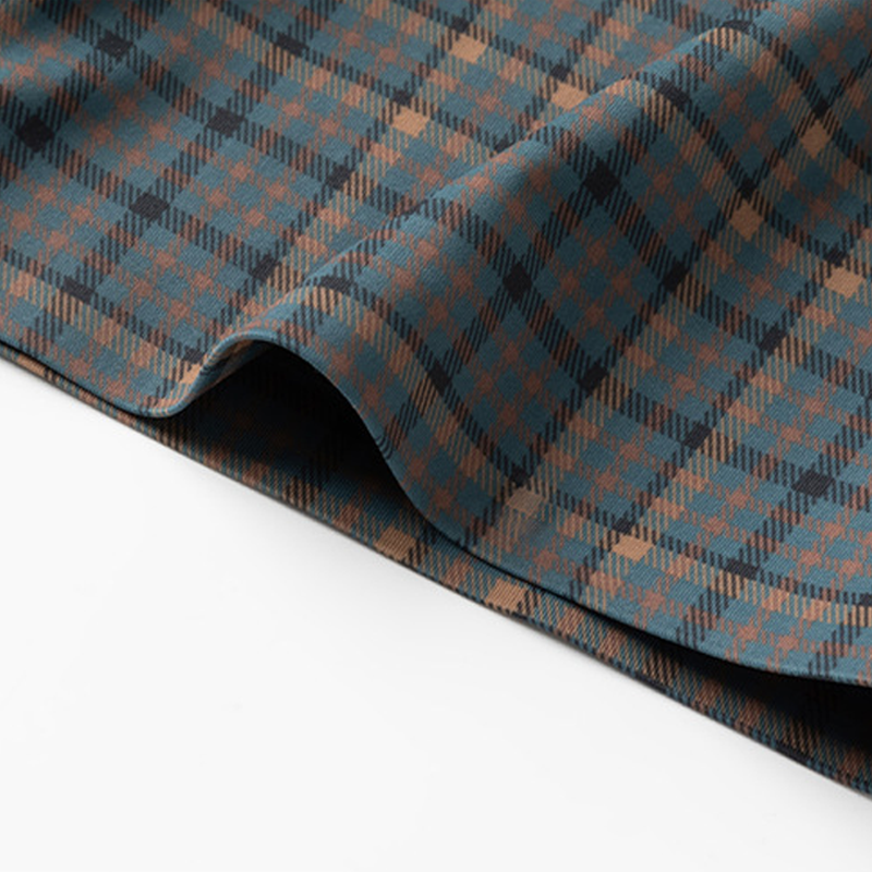 Chemise à carreaux décontractée à manches courtes pour hommes