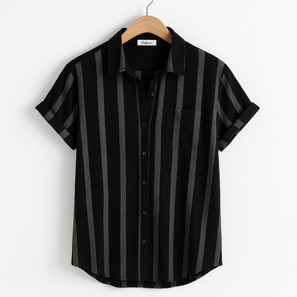 Chemise en lin rayée Castello