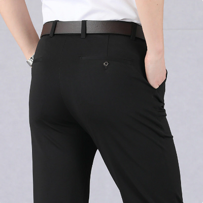 【🔥Precio más bajo de hoy】Pantalones clásicos de alta elasticidad para hombre 