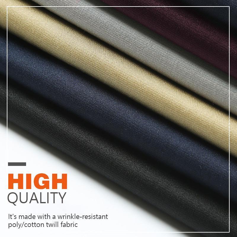 【🔥Precio más bajo de hoy】Pantalones clásicos de alta elasticidad para hombre 