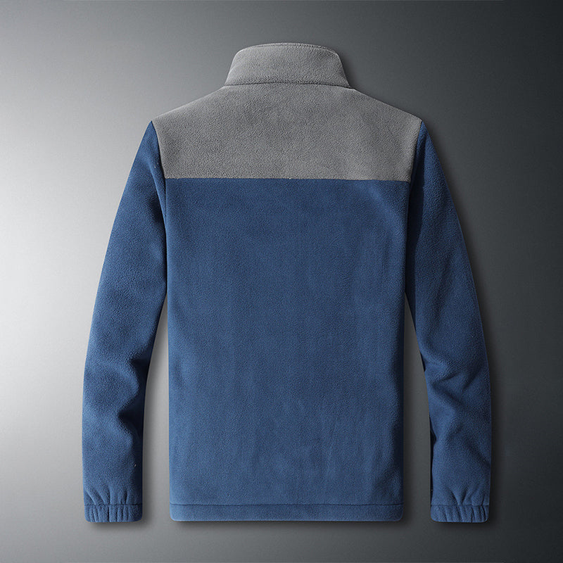 Veste chaude entièrement zippée pour homme
